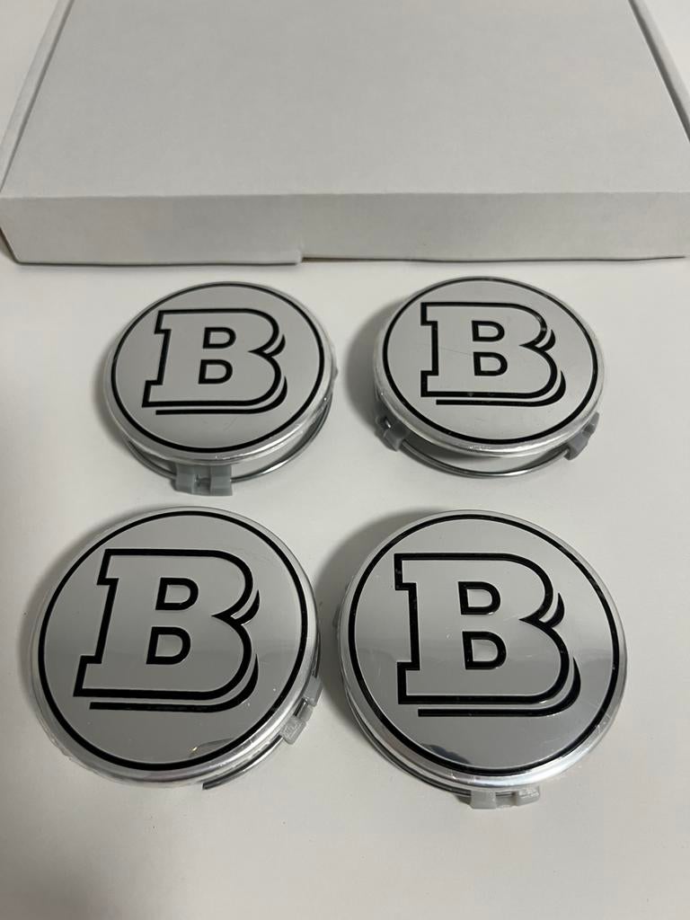Brabus Mercedes Benz Naafdoppen Naafkappen 75mm, Auto diversen, Wieldoppen, Nieuw, Ophalen of Verzenden