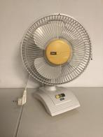 SMC tafelventilator( desk fan 23 cm). Wit, Ophalen, Zo goed als nieuw, Tafelventilator