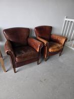Vintage Lederen Fauteuil, Ophalen