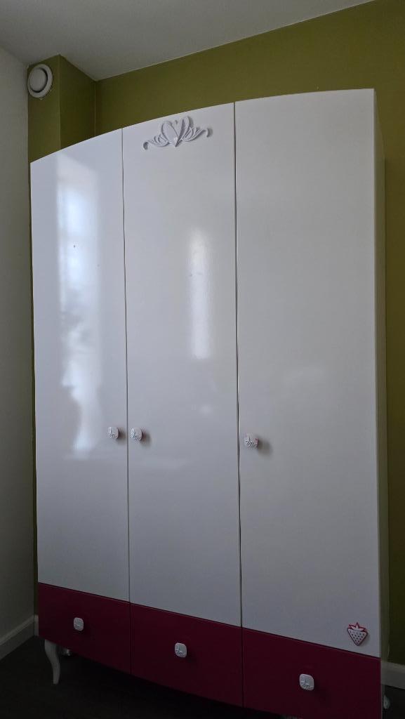 Kleding kast voor Meisjeskamers, Huis en Inrichting, Kasten | Kledingkasten, Zo goed als nieuw, 200 cm of meer, 100 tot 150 cm