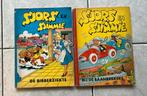 Vintage Sjors en Sjimmie Stripboek bibberziekte baanbrekers, Meerdere stripboeken, Ophalen of Verzenden, Gelezen, Hergé