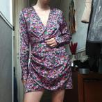 Korte Zara jurk met bloemenprint - maat M, Maat 38/40 (M), Zara, Ophalen of Verzenden, Roze
