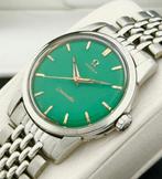 Mooie Vintage Omega Seamaster Mint Dial, Sieraden, Tassen en Uiterlijk, Horloges | Heren, Staal, Zakhorloge, Gebruikt, Staal