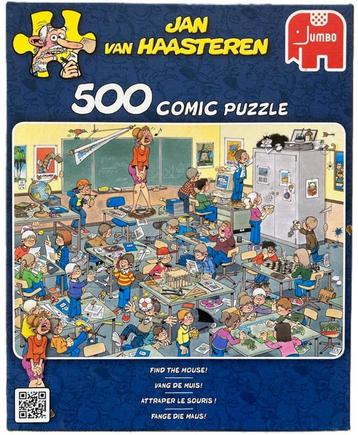 PUZZEL JAN VAN HAASTEREN VANG DE MUIS 500 STUKJES  beschikbaar voor biedingen