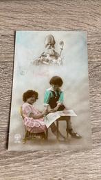 Oude ansichtkaart Sinterklaas 1924, Ophalen of Verzenden, 1920 tot 1940, Gelopen, Kinderen