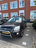 Kia Sportage 2.0 104KW 2006 Zwart, Auto's, 4 cilinders, Zwart, Origineel Nederlands, Handgeschakeld
