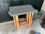 8 Houten Schragen - Stevig en Praktisch!, Doe-het-zelf en Verbouw, Werkbanken, Ophalen, Gebruikt, 70 tot 120 cm, Inklapbaar