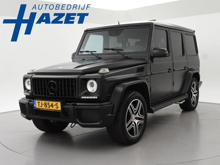 Mercedes-Benz G-klasse 63 AMG V8 544 PK G63 MAT SATIN BLACK, Auto's, Mercedes-Benz, Bedrijf, Te koop, G-Klasse, 4x4, ABS, Achteruitrijcamera