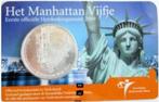 Nl Coincard € 5.00 herdenkingsmunt zwaar verzilverd !!, Ophalen of Verzenden, Koningin Beatrix, Overige waardes, Losse munt