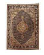 Groot Perzisch tapijt Tabriz Mahi 355x255 wollen vloerkleed, Info@rugsandcarpets.nl, 200 cm of meer, Ophalen of Verzenden, Zo goed als nieuw