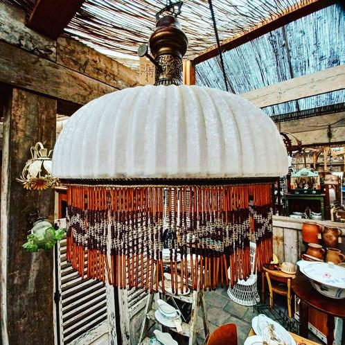 Franse hanglamp/art-nouveau style lamp/lamp, Antiek en Kunst, Curiosa en Brocante, Ophalen