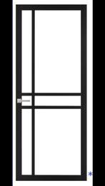 Taatsdeuren 2 stuks, Ophalen, 215 cm of meer, Binnendeur, Glas