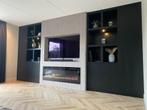 tv meubels | cinema wall | tv wand | televisie wand nieuw, Nieuw, Ophalen of Verzenden, Minder dan 100 cm, Eikenhout