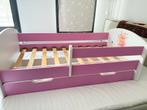 Leuk kinderbed met lattenbodem en matras, Ophalen, 70 tot 85 cm, 140 tot 160 cm, Zo goed als nieuw