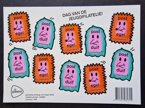 2014 Vel V3169-3170 Jeugdfilatelie Nederland Postfris., Postzegels en Munten, Postzegels | Nederland, Postfris, Na 1940, Ophalen of Verzenden