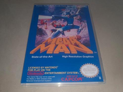 Mega Man B NES Game Case, Spelcomputers en Games, Games | Nintendo NES, Zo goed als nieuw, Verzenden