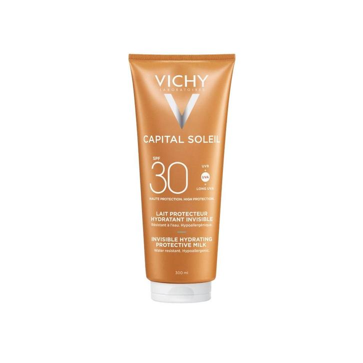 Vichy Capital Soleil SPF30 Zonnebrand Melk SPF30 300ml, Sieraden, Tassen en Uiterlijk, Uiterlijk | Lichaamsverzorging, Nieuw, Zonnebrand of After Sun