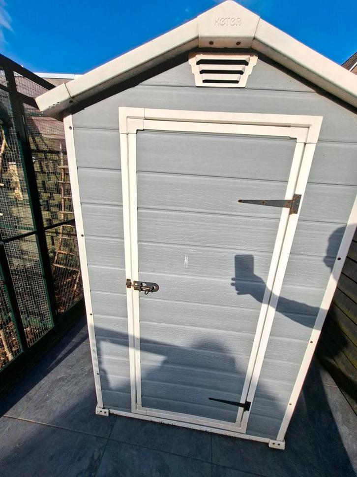 Kunststof Tuinberging - Keter, Tuin en Terras, Bergingen en Tuinkasten, Zo goed als nieuw, Overige typen, Kunststof, Ophalen