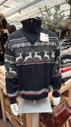Wollen trui met Noorse print maat L, Kleding | Heren, Truien en Vesten, Maat 52/54 (L), Bijsterbosweg 6, Emerald, Blauw