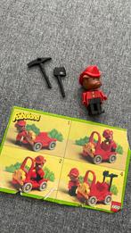 Vintage Lego Fabuland set brandweer 80 s niet compleet, Ophalen of Verzenden, Gebruikt