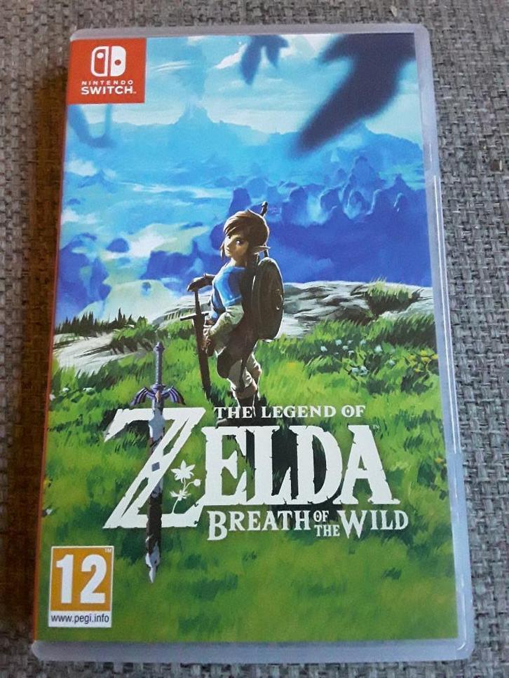 Nintendo Switch Game The Legend Of Zelda Breath Of The Wild, Spelcomputers en Games, Games | Nintendo Switch, Zo goed als nieuw