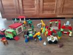 Grote speelset dierentuin en paarden Abrick ecoiffier, Ophalen of Verzenden, Gebruikt, Abrick