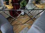 Sidetable, 100 tot 150 cm, Ophalen of Verzenden, Zo goed als nieuw, 25 tot 50 cm