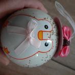 Luxe funny kerstbal 8 cm, Ophalen of Verzenden, Gebruikt