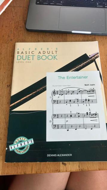 Alfres’s basic adult duetbook level one beschikbaar voor biedingen
