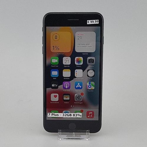 iPhone 7 Plus 32GB Zwart, Telecommunicatie, Mobiele telefoons | Apple iPhone, Zo goed als nieuw
