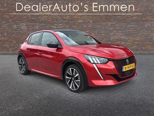 Peugeot e-208 EV GT LINE 350 50 kWh LEDER LED ECC NAVIGATIE, Auto's, Peugeot, Bedrijf, Te koop, ABS, Achteruitrijcamera, Adaptive Cruise Control