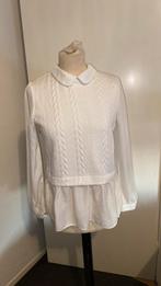 Gave roomwitte top mt s, Ophalen of Verzenden, Zo goed als nieuw, Maat 36 (S), Lange mouw