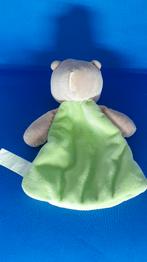 Frendz VenD knuffeldoek Poes, groen. 20 cm. T2, Tweedehands verkoop, Tweedehands verkoop, Gebruikt, Ophalen of Verzenden