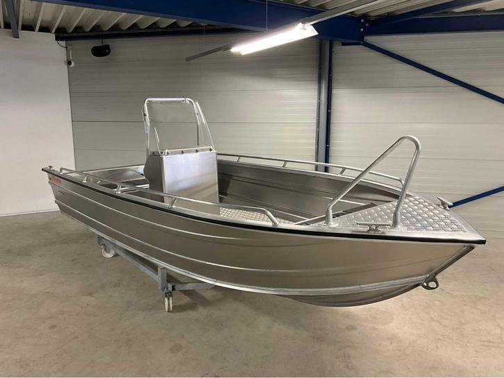 2023 Kimple Explorer 460 console Consoleboot en visboot, Watersport en Boten, Vis- en Consoleboten, Gebruikt, Overige brandstoffen