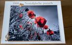 puzzel red poppy, Ophalen of Verzenden, 500 t/m 1500 stukjes, Zo goed als nieuw, Legpuzzel