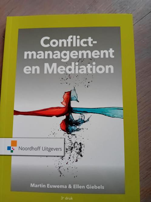 Martin Euwema - Conflictmanagement en mediation, Boeken, Wetenschap, Nieuw, Ophalen of Verzenden