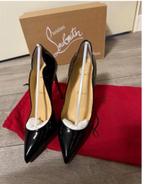 Originele Christian Louboutin hakken maat 38, Pumps, Zwart, Ophalen of Verzenden, Zo goed als nieuw