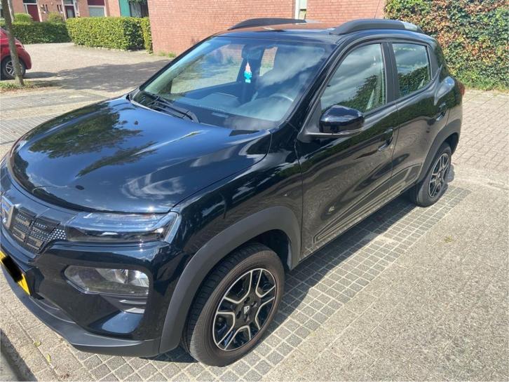 Dacia Spring Electric 45 2022 Zwart, Auto's, Dacia, Particulier, Spring, ABS, Achteruitrijcamera, Airbags, Airconditioning, Android Auto