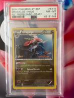 Pokemon Dragalge STAFF XY10 Flashfire Prerelease Promo PSA 8, Hobby en Vrije tijd, Verzamelkaartspellen | Pokémon, Ophalen of Verzenden