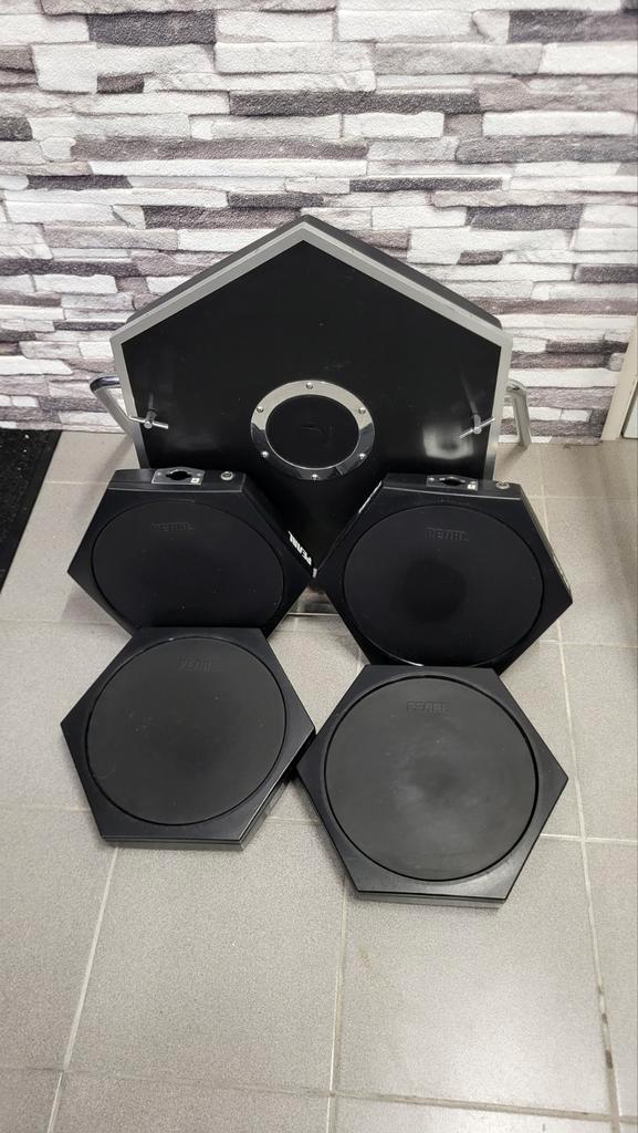 Originele Pearl DRX-1 drumpads, Muziek en Instrumenten, Percussie, Gebruikt, Overige soorten, Ophalen