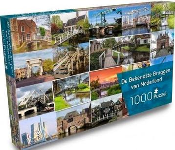 TFF - De Bekendste Bruggen van Nederland 1000 st .AANBIEDING beschikbaar voor biedingen