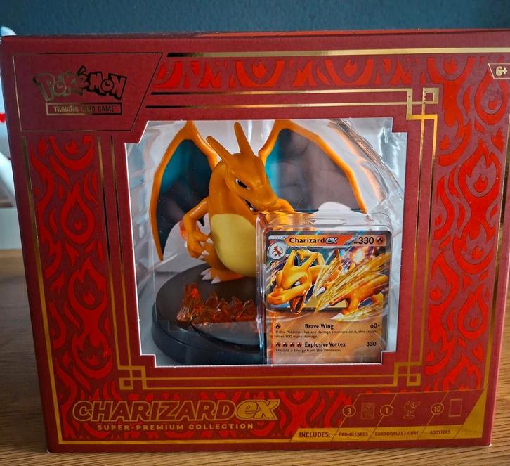 Pokemon kaarten Charizard EX Super-Premium Collection, Hobby en Vrije tijd, Verzamelkaartspellen | Pokémon, Nieuw, Ophalen of Verzenden