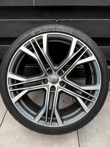 Audi A7/S7 velgen 255/35/21 met zomerbanden als nieuw. beschikbaar voor biedingen