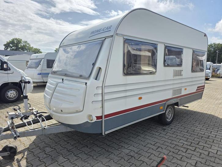 Home-Car Racer 39 4 persoons Lichtgewicht Caravan + luifel, Caravans en Kamperen, Caravans, Bedrijf, tot en met 4, 750 - 1000 kg