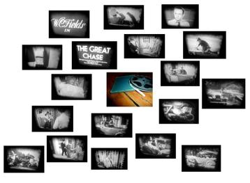 8mm film Great Chase - N8 - 60mtr - WC Fields - 1949 -  beschikbaar voor biedingen