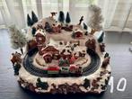 Kerstdorp met treintje, Diversen, Kerst, Ophalen of Verzenden, Zo goed als nieuw