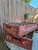 2 originele houten kisten Royal Crown Cola jaren 60 zeldzaam, Verzamelen, Ophalen of Verzenden, Gebruikt, Gebruiksvoorwerp