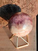 Amethist met crazy lace agaat bol, Verzamelen, Mineralen en Fossielen, Ophalen of Verzenden