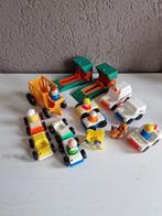 Vintage Fisher Price poppetjes en voertuigen, Ophalen of Verzenden, Gebruikt, Overige typen