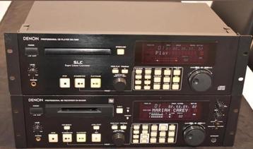 Denon DN-C680 Pro CD speler+DN-M1050R Pro MiniDisc Recorder